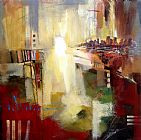 Anna Razumovskaya Canvas Paintings - Sounds of City 1